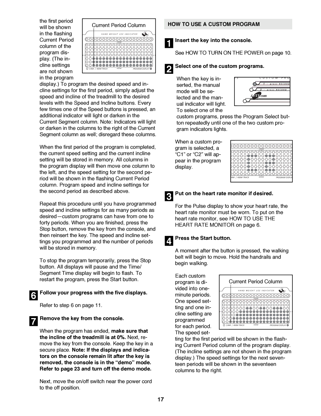 Image IMTL15991 user manual HOW to USE a Custom Program 