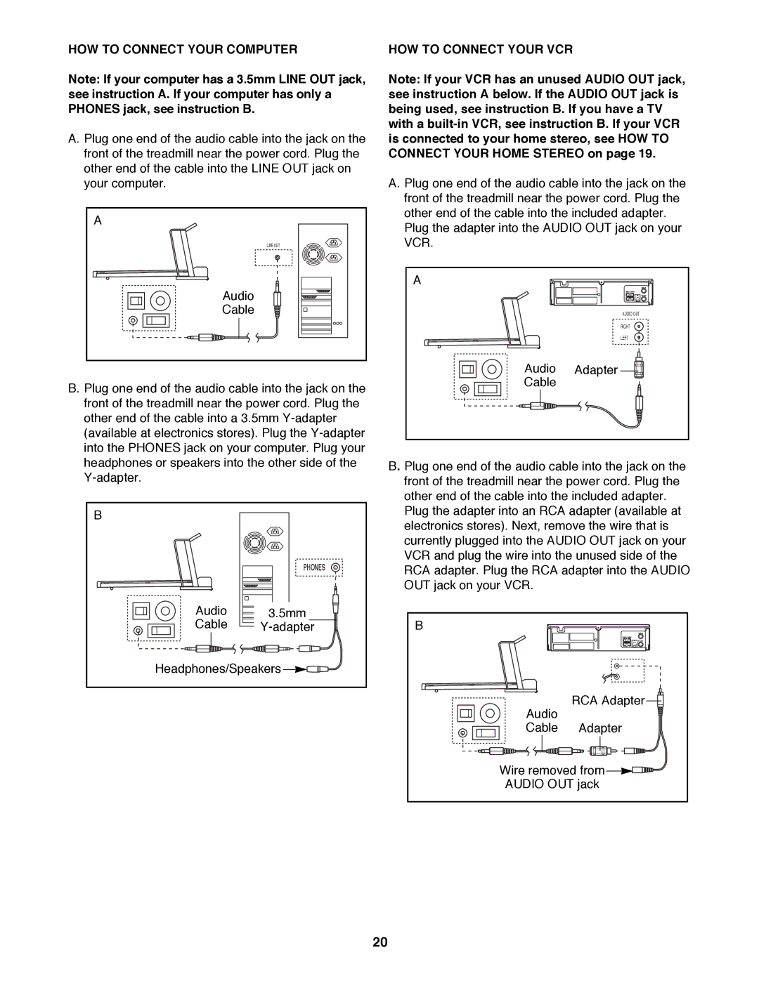 Image IMTL15991 user manual HOW to Connect Your Computer, HOW to Connect Your VCR 