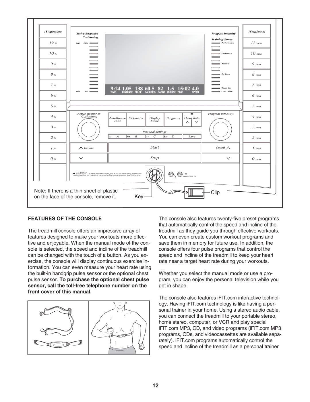 Image IMTL19905 user manual Features of the Console 