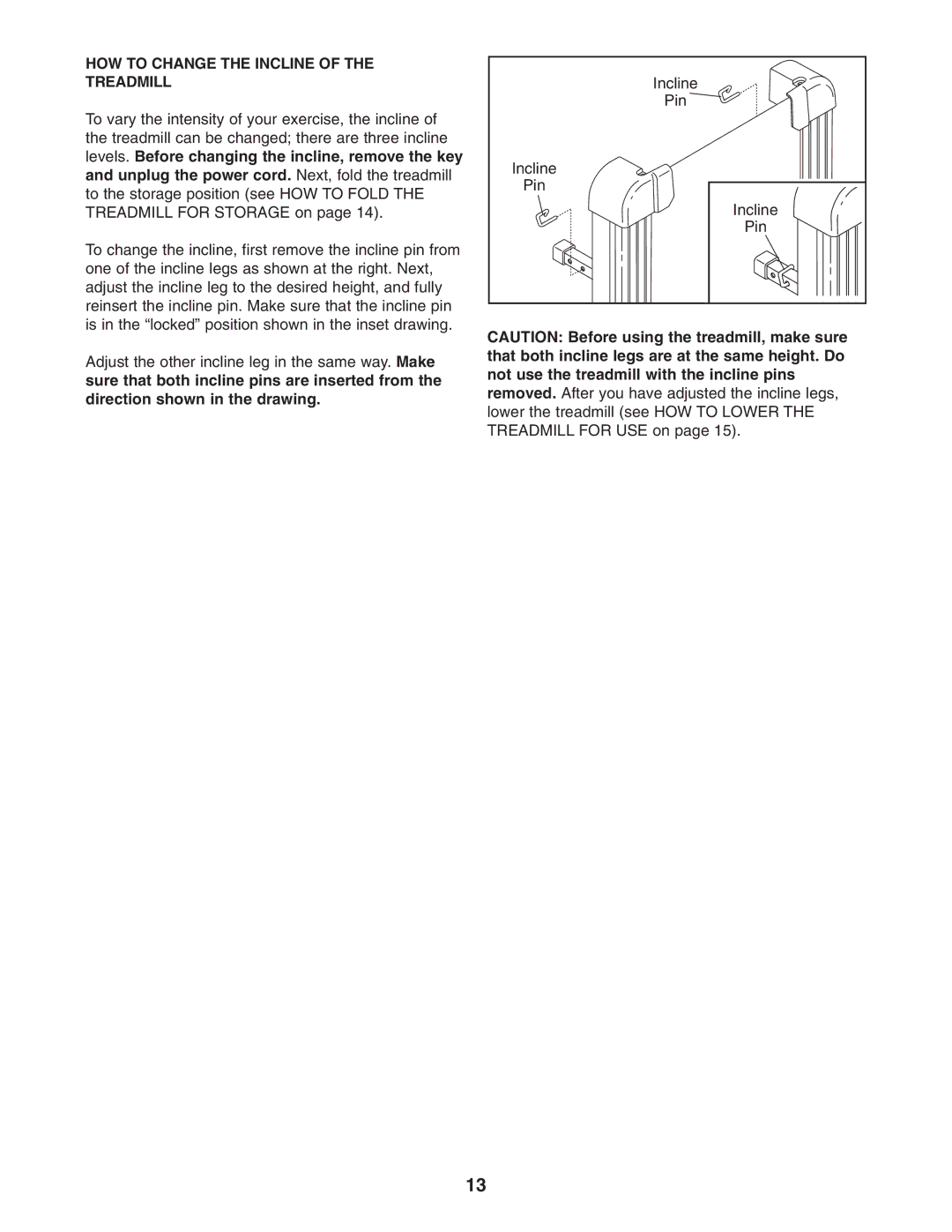 Image IMTL22506.0 user manual HOW to Change the Incline of the Treadmill 