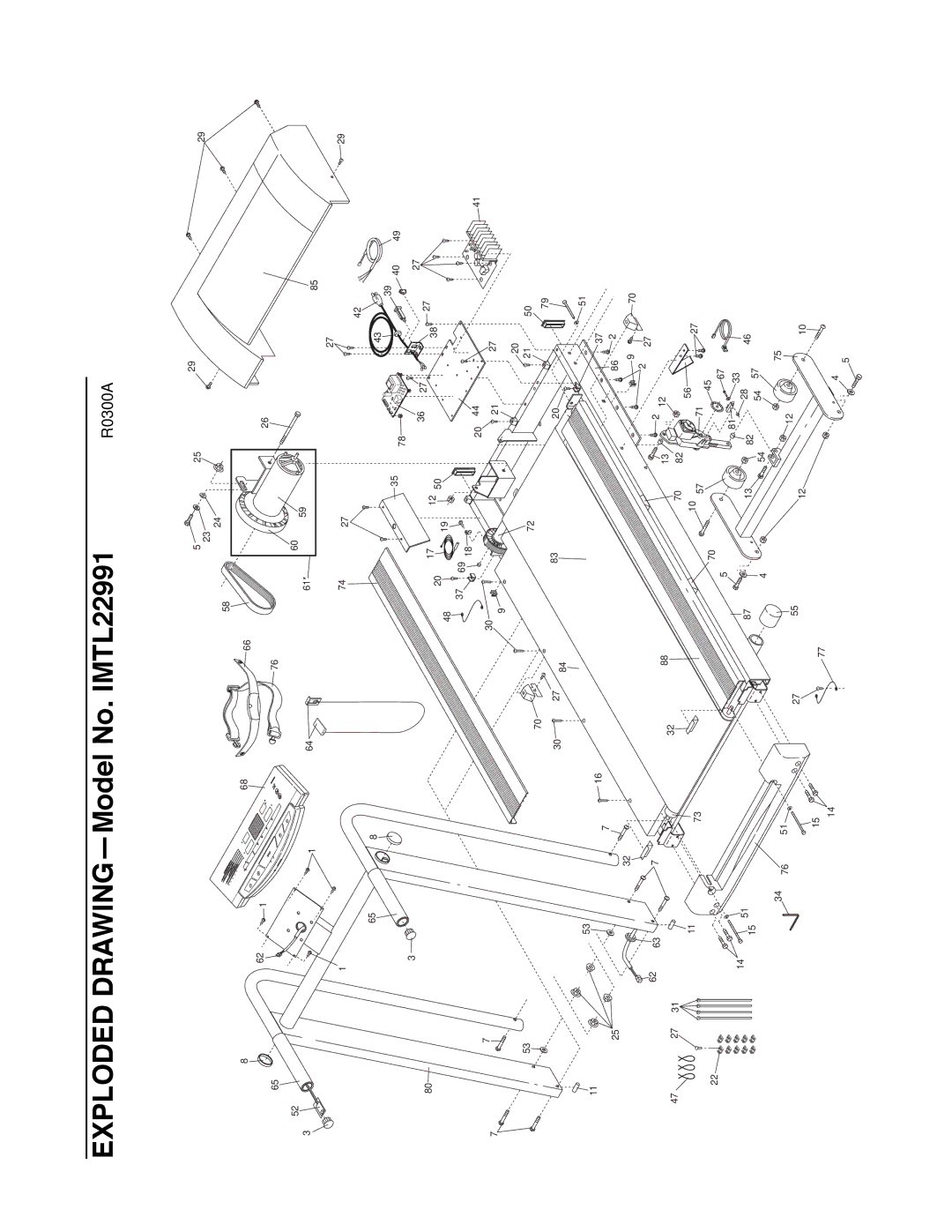 Image user manual Exploded DRAWINGÑModel No. IMTL22991 