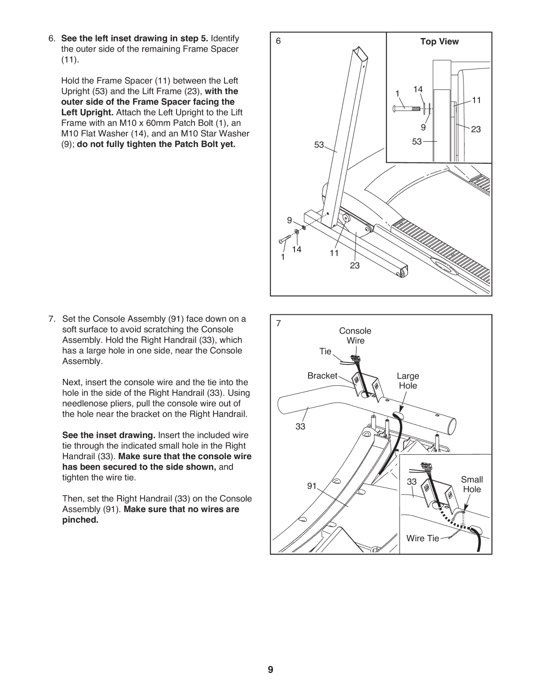 Image IMTL30510.0 warranty Console Tie Wire Bracket Large Hole Small Wire Tie 