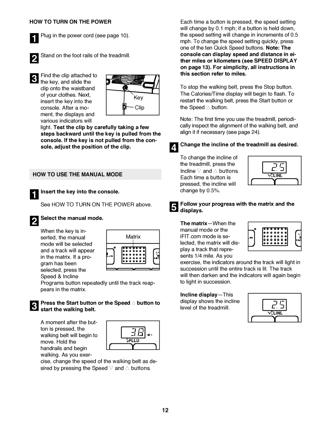 Image IMTL315040 user manual HOW to Turn on the Power, HOW to USE the Manual Mode 