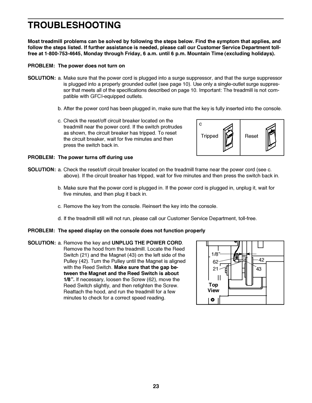 Image IMTL315040 user manual Troubleshooting, Problem The power turns off during use 