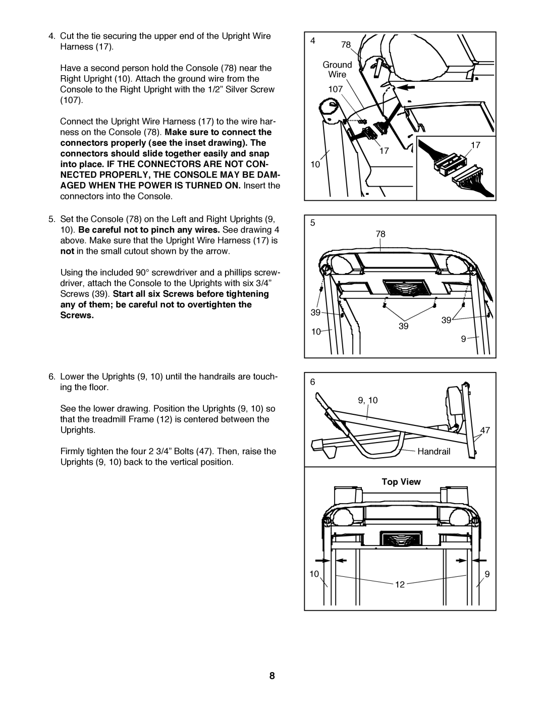 Image IMTL315040 user manual Top View 