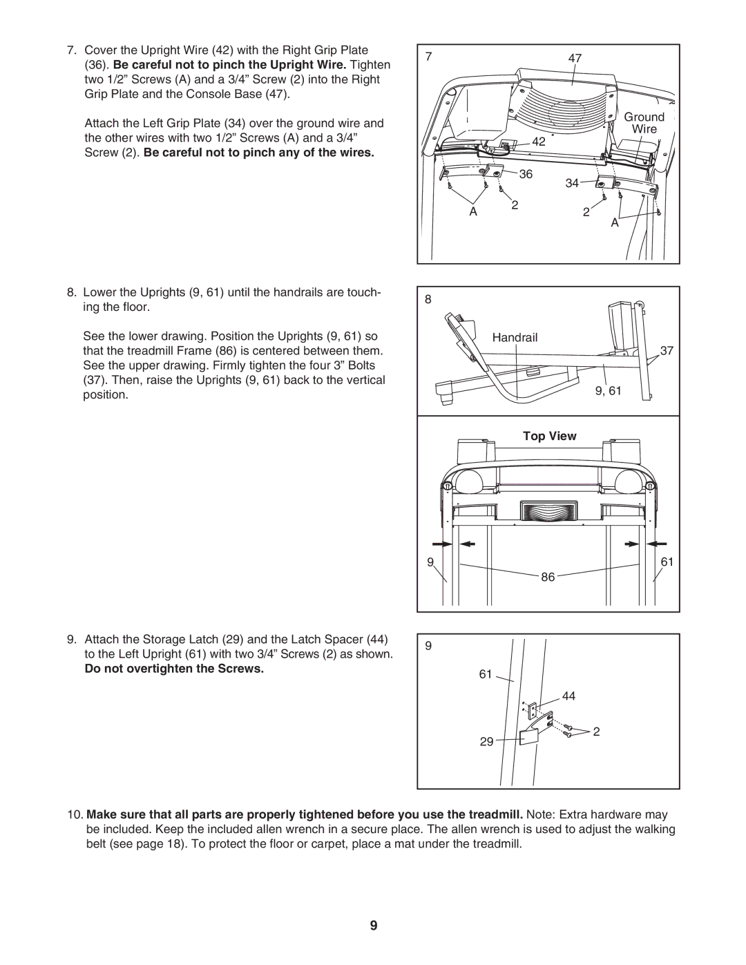 Image IMTL39105.2 user manual Top View 