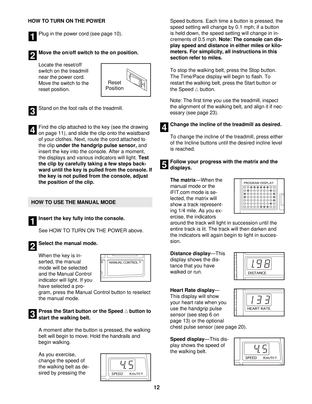 Image IMTL41530 user manual HOW to Turn on the Power 