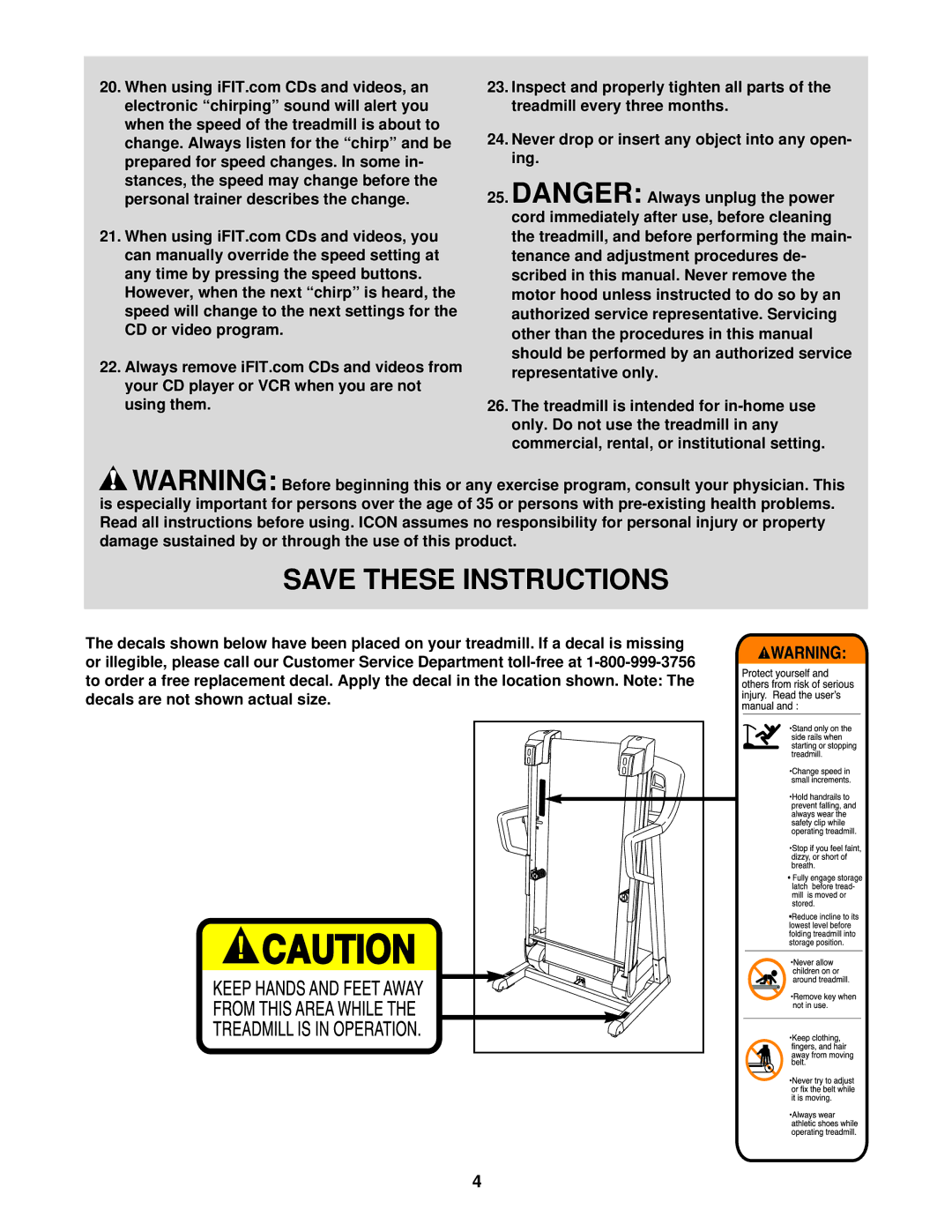 Image IMTL41530 user manual Never drop or insert any object into any open- ing 