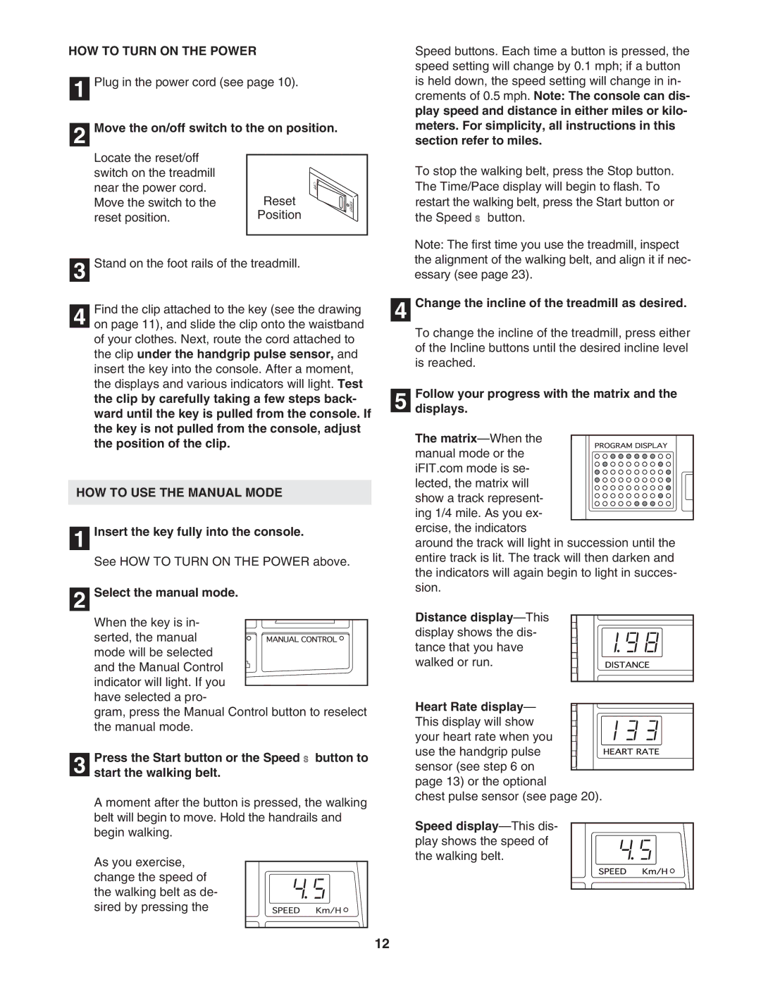 Image IMTL4153.1 user manual HOW to Turn on the Power, HOW to USE the Manual Mode 