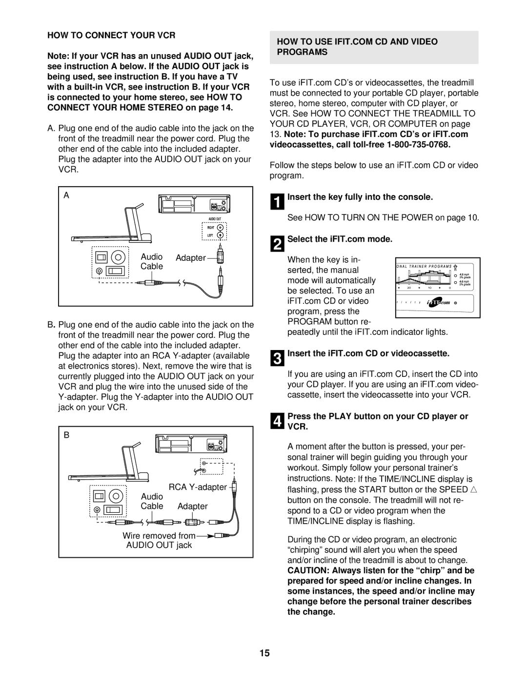 Image IMTL59520 user manual HOW to Connect Your VCR, Audio Adapter Cable, PressVCR. the Play button on your CD player or 