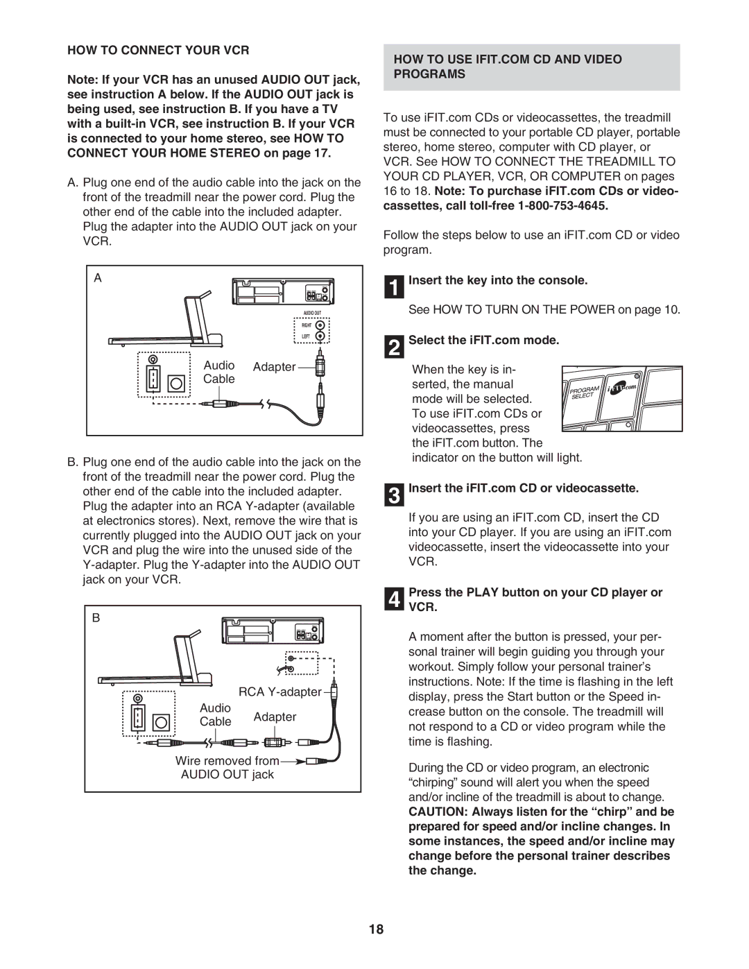 Image IMTL715040 user manual HOW to Connect Your VCR, Audio Adapter Cable, Insert the key into the console 