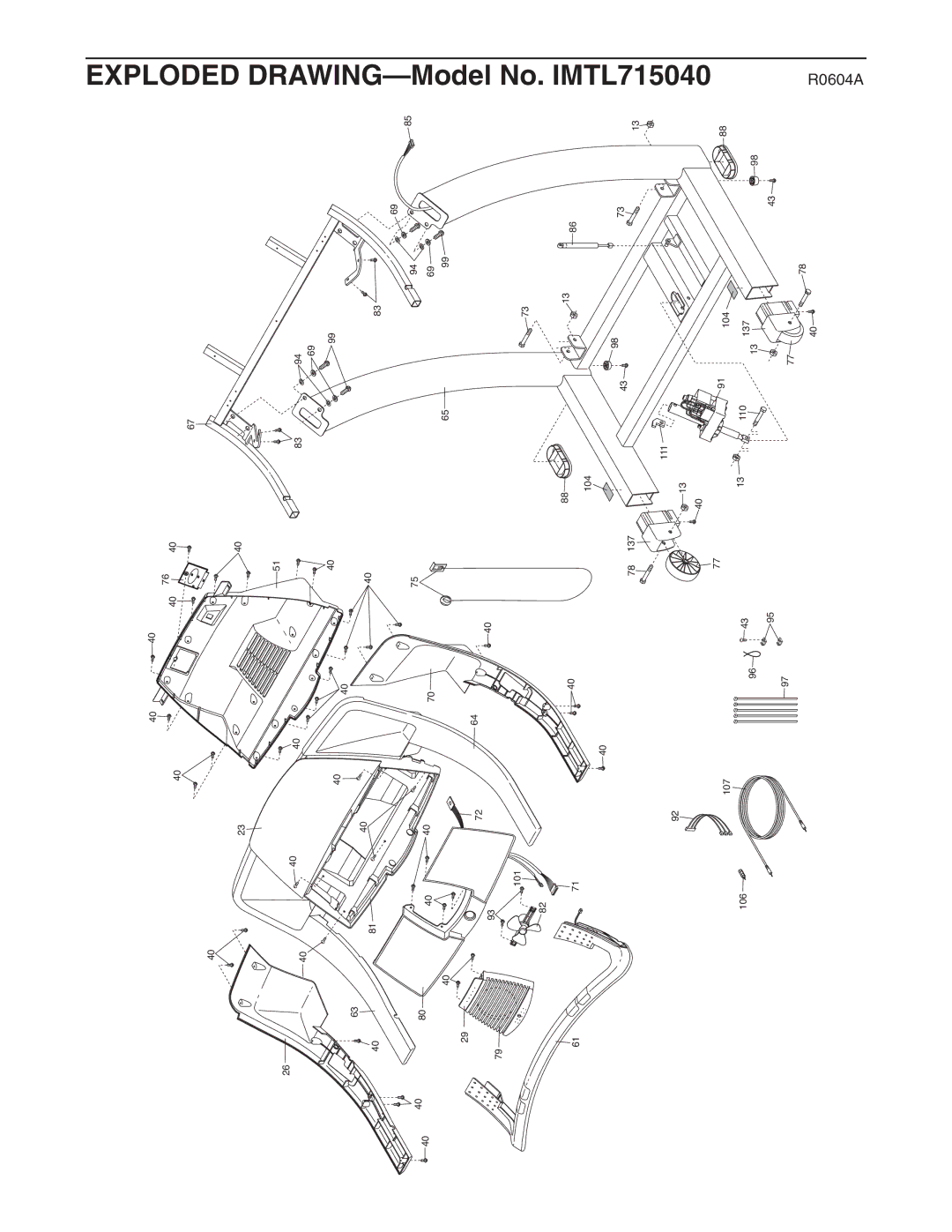 Image IMTL715040 user manual Exploded 