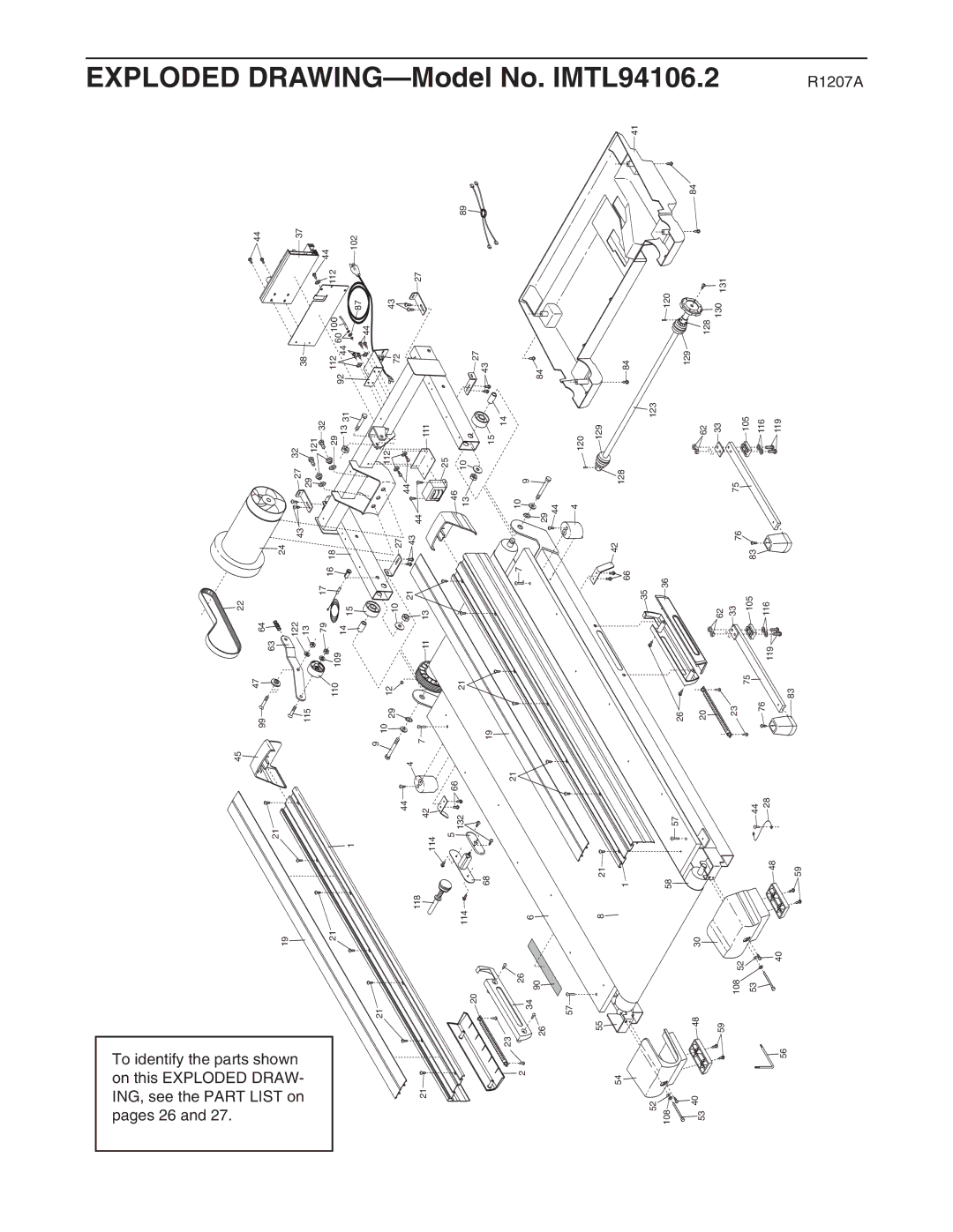 Image IMTL94106.2 user manual Exploded Drawing 