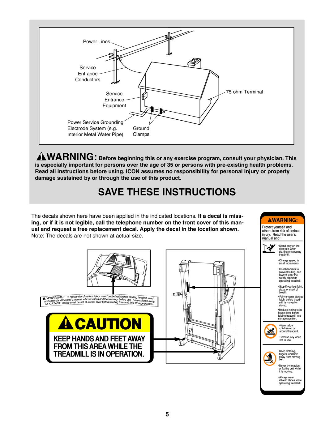 Image IMTL94106.2 user manual Power Lines Service 