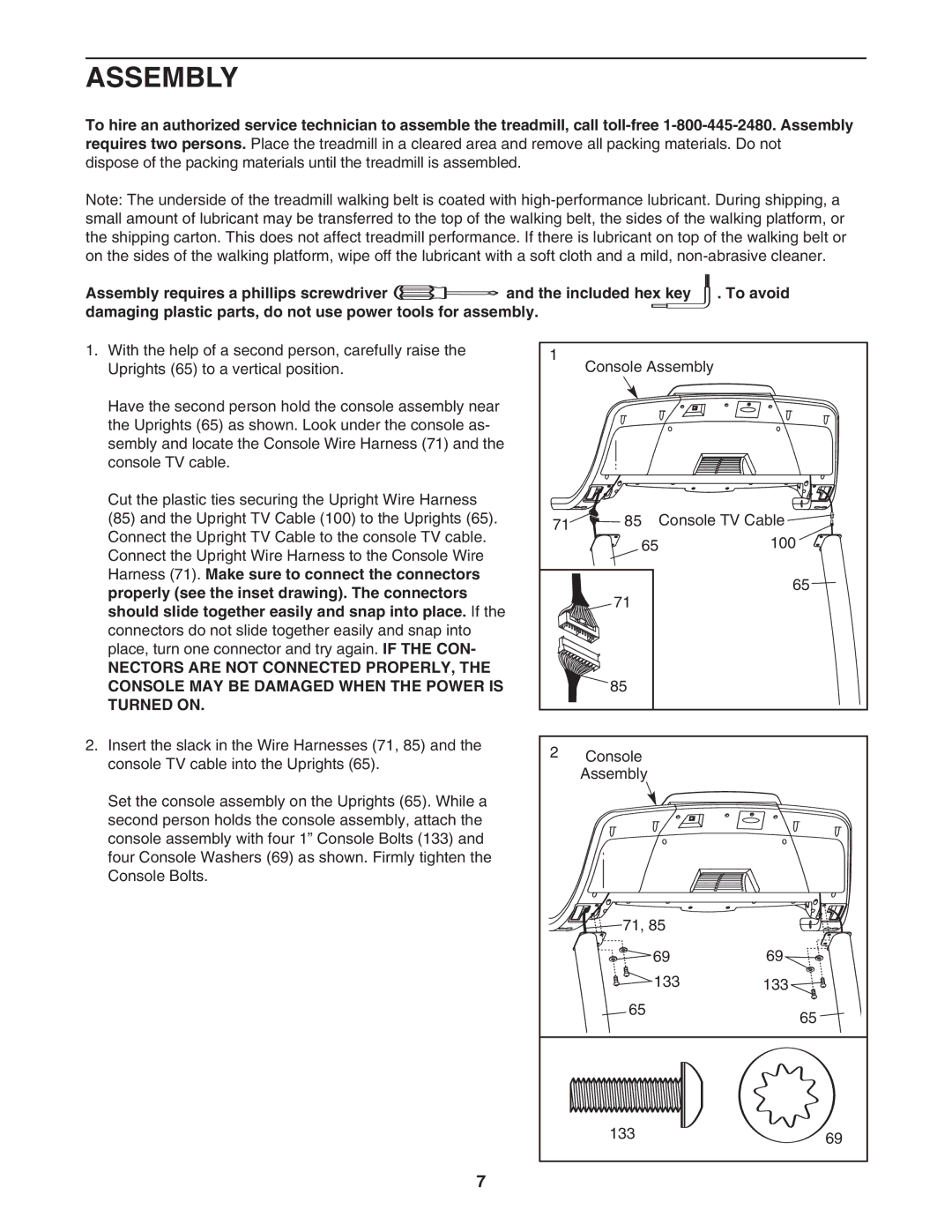 Image IMTL94106.2 user manual Assembly 