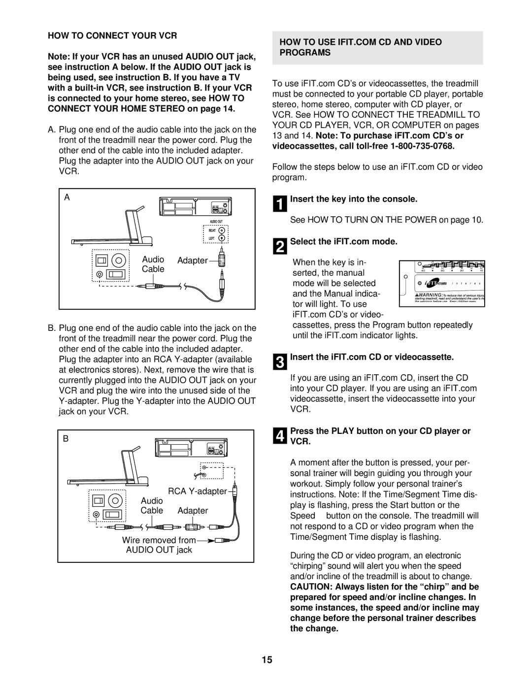 Image IMTL99600 user manual HOW to Connect Your VCR, Audio Adapter Cable, Insert the key into the console 