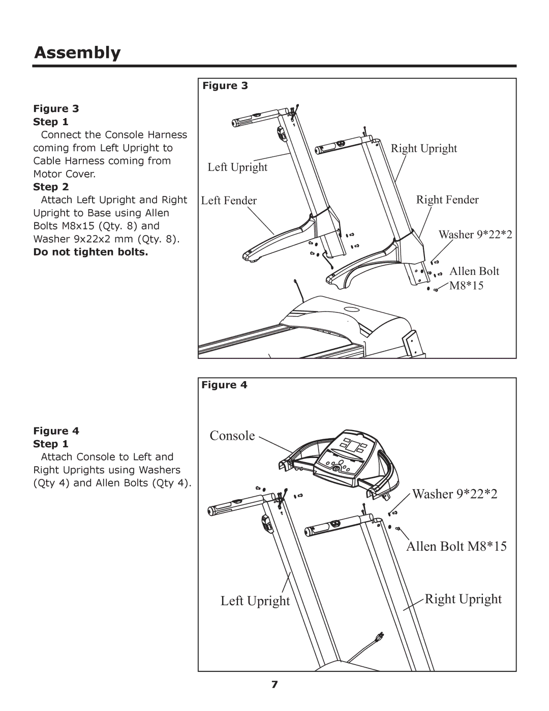 Image Keys 4600T owner manual Right Upright 