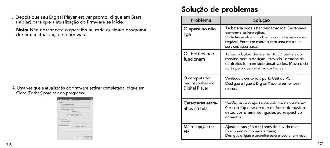 Imation 3503 user manual Solução de problemas 