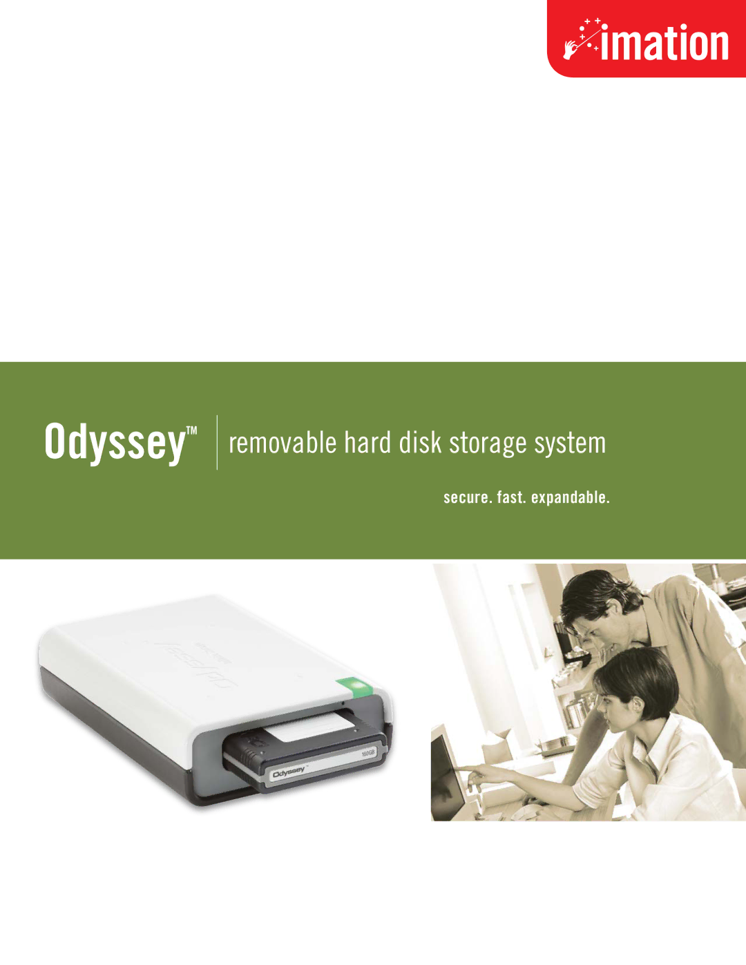 Imation Hard Disk Storage System manual OdysseyTM 