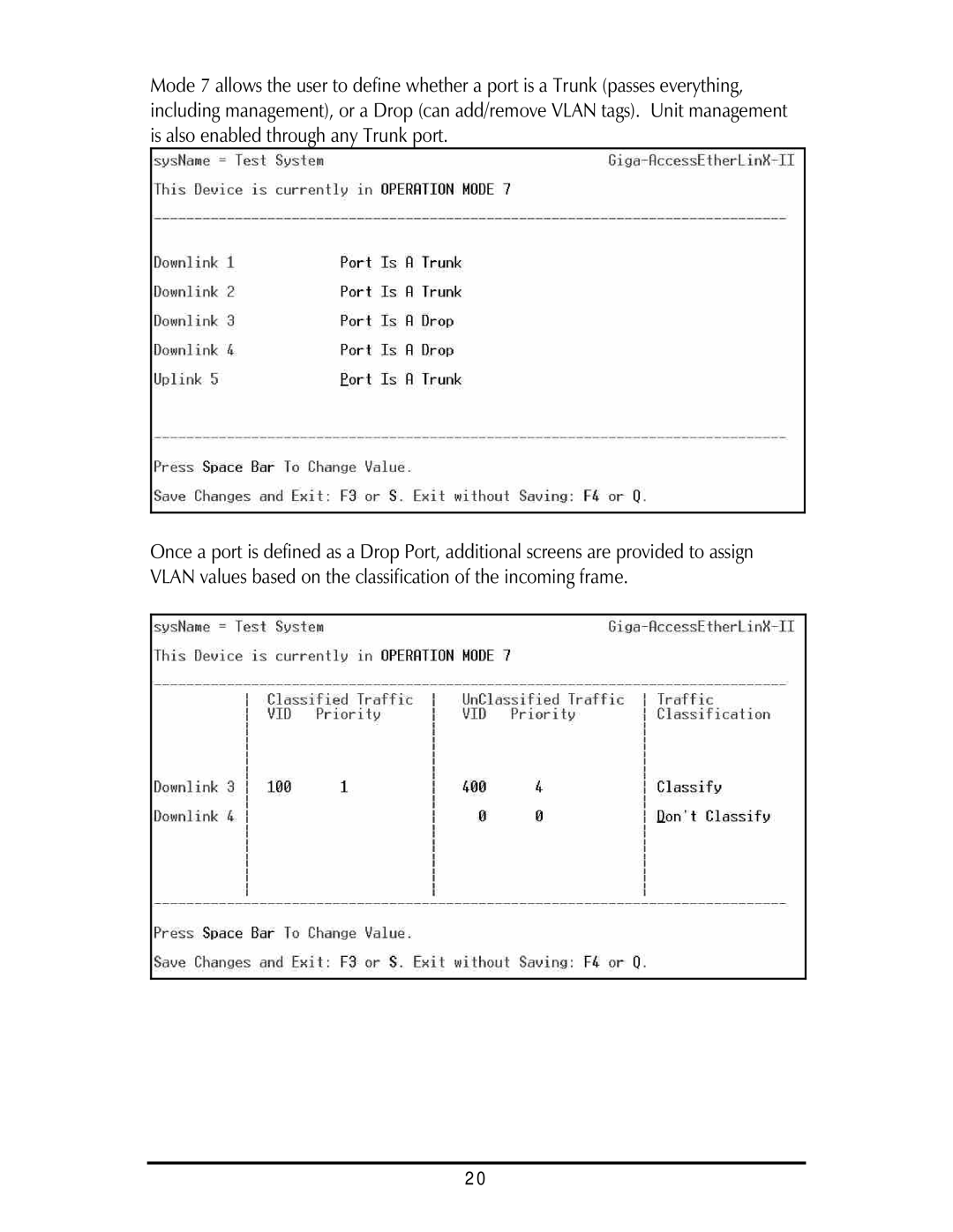 IMC Networks Giga-AcessEtherLinx-II operation manual 