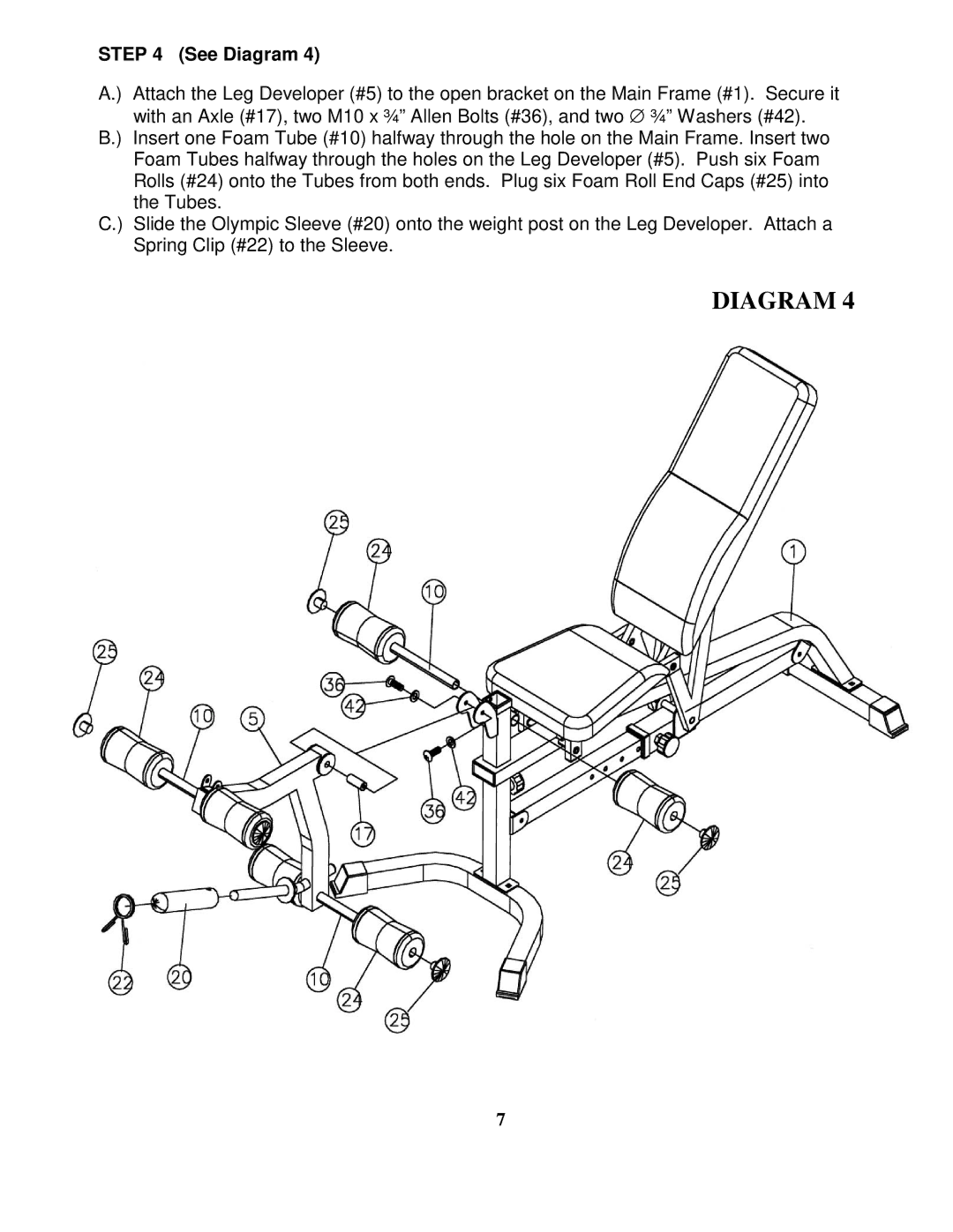 Impex AB 4050 manual Diagram 