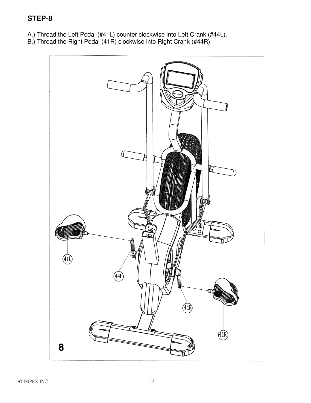 Impex AIR-1 manual Impex INC 