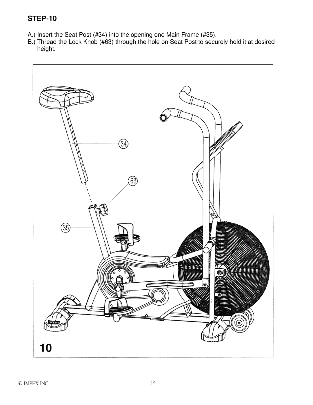 Impex AIR-1 manual Impex INC 