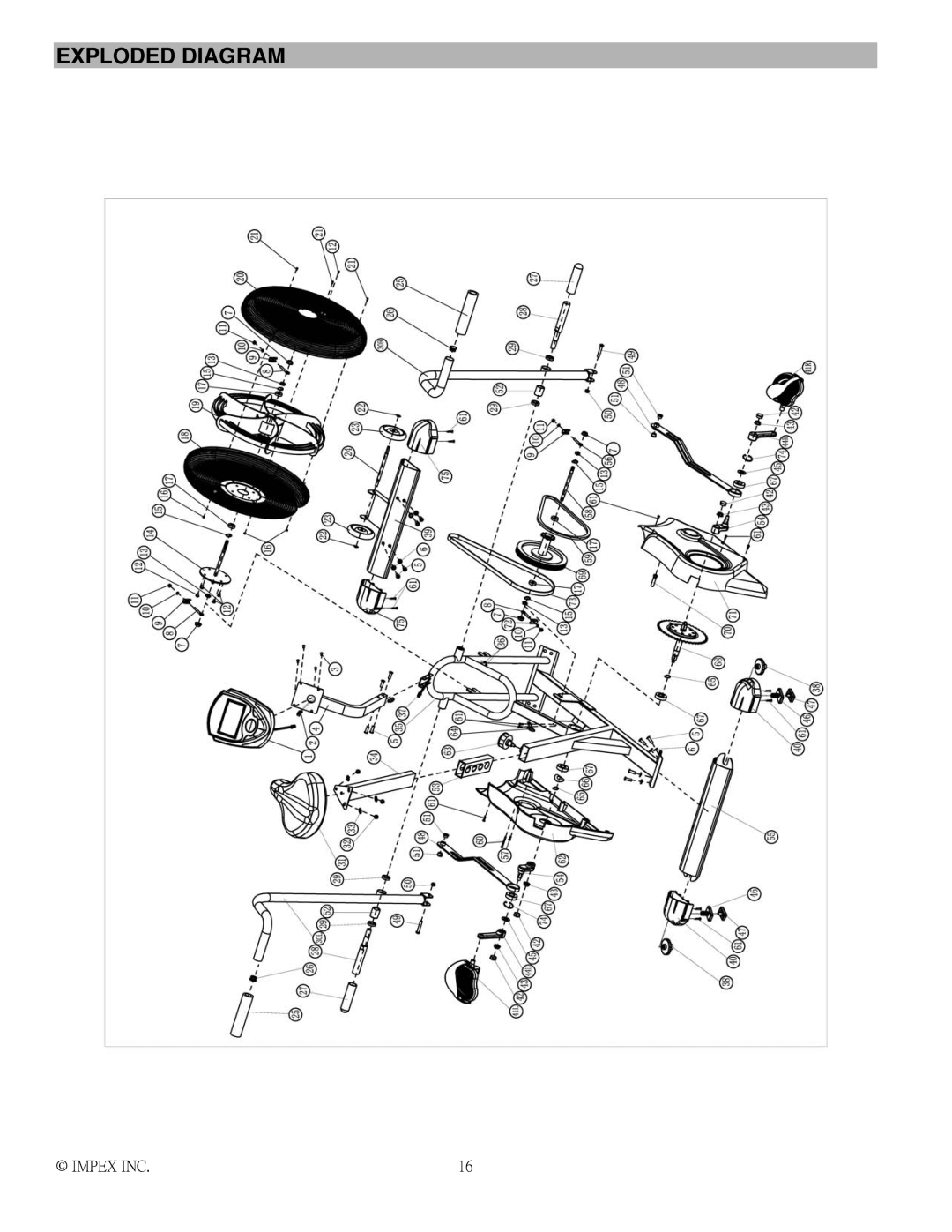 Impex AIR-1 manual Exploded Diagram 