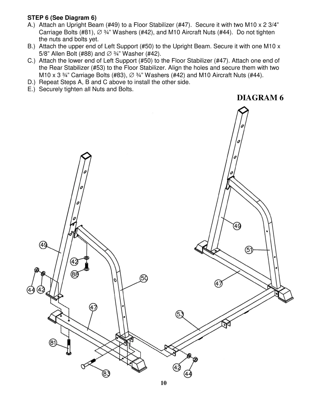 Impex AX-PWR7 manual Nuts and bolts yet 