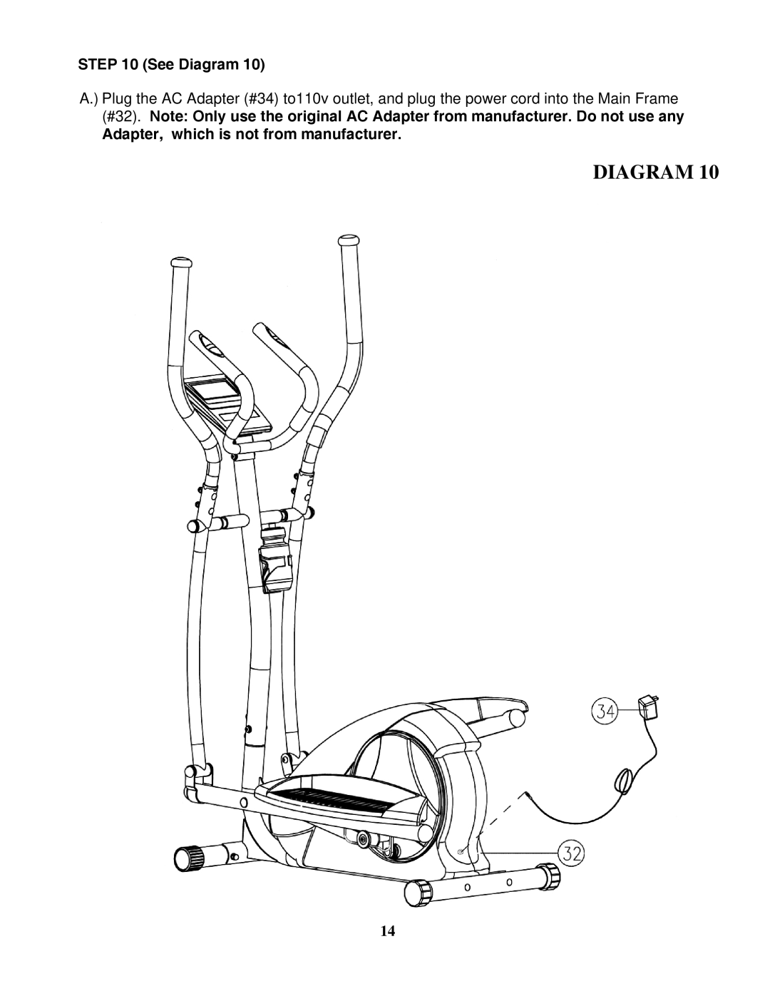 Impex BF-1201 manual Adapter, which is not from manufacturer 