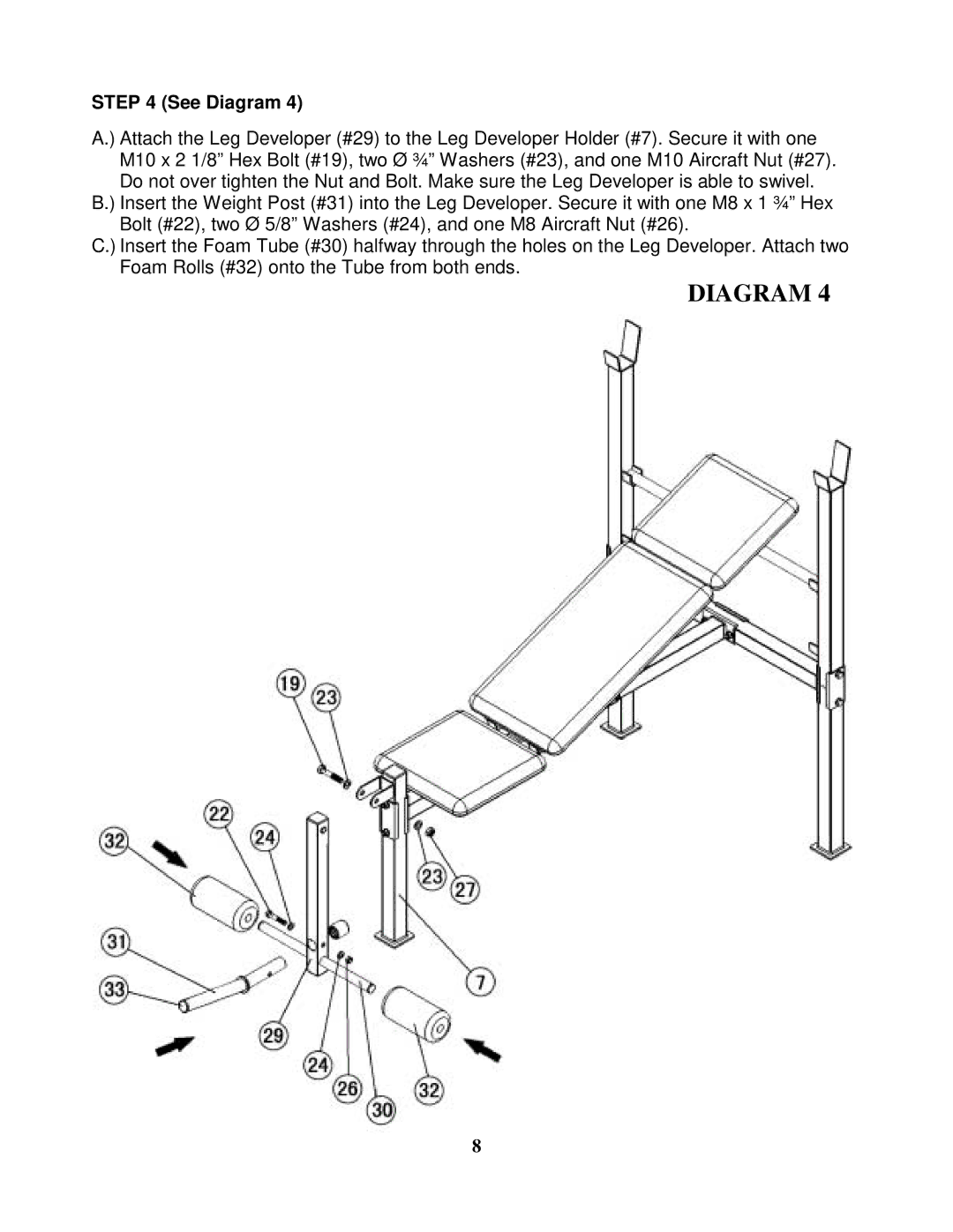 Impex CB-180 manual Diagram 