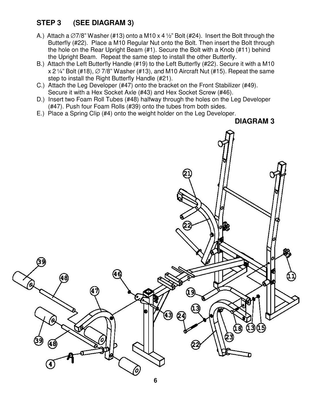 Impex CB-543 manual See Diagram 