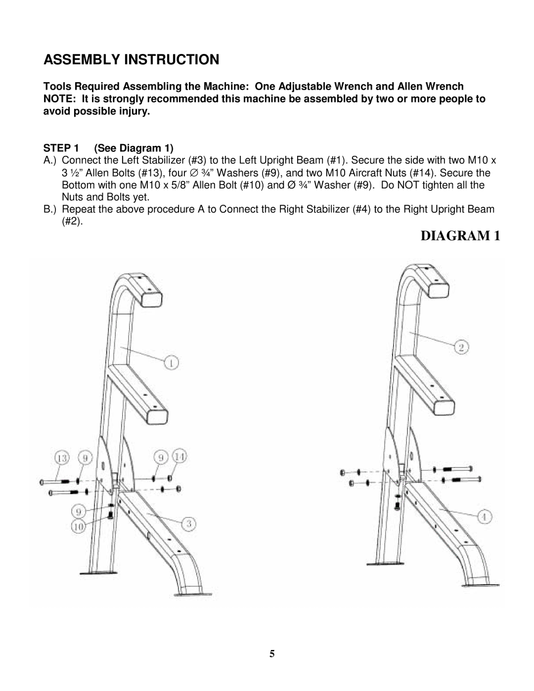 Impex DBR 92 manual Assembly Instruction, Diagram 