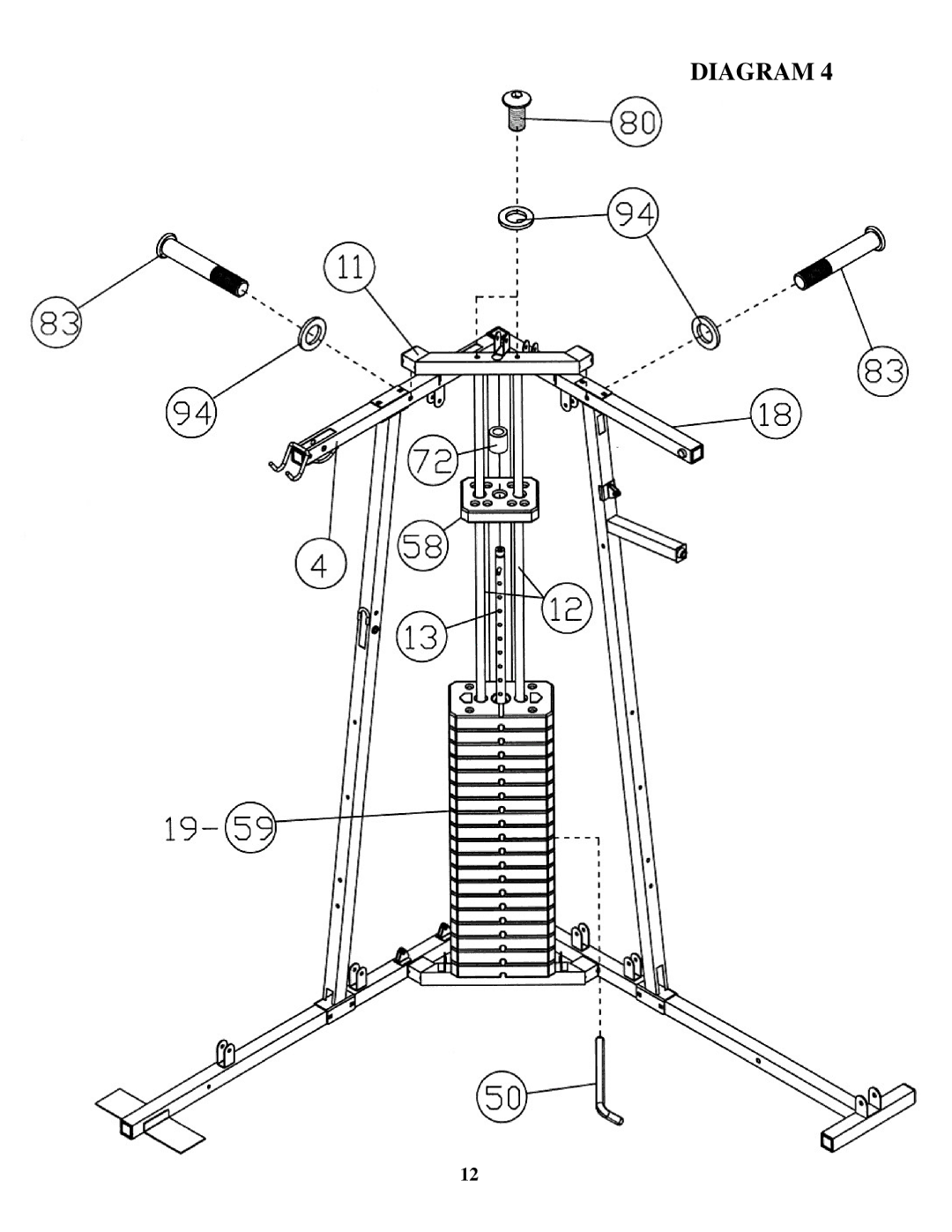 Impex EVE-1500 manual Diagram 