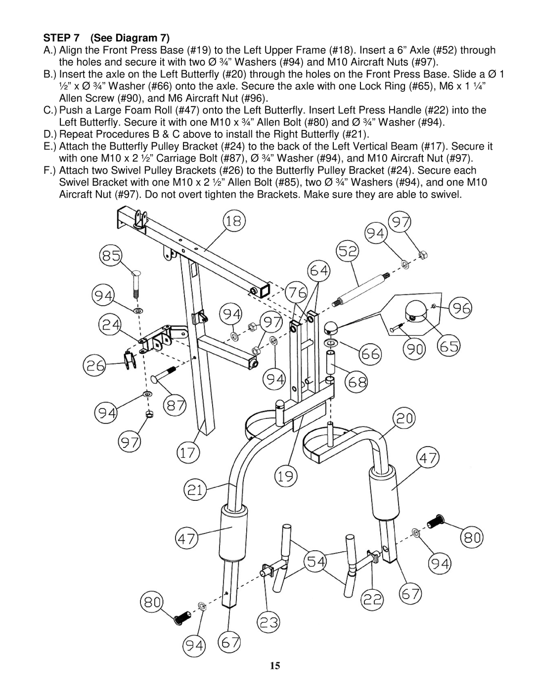 Impex EVE-1500 manual See Diagram 