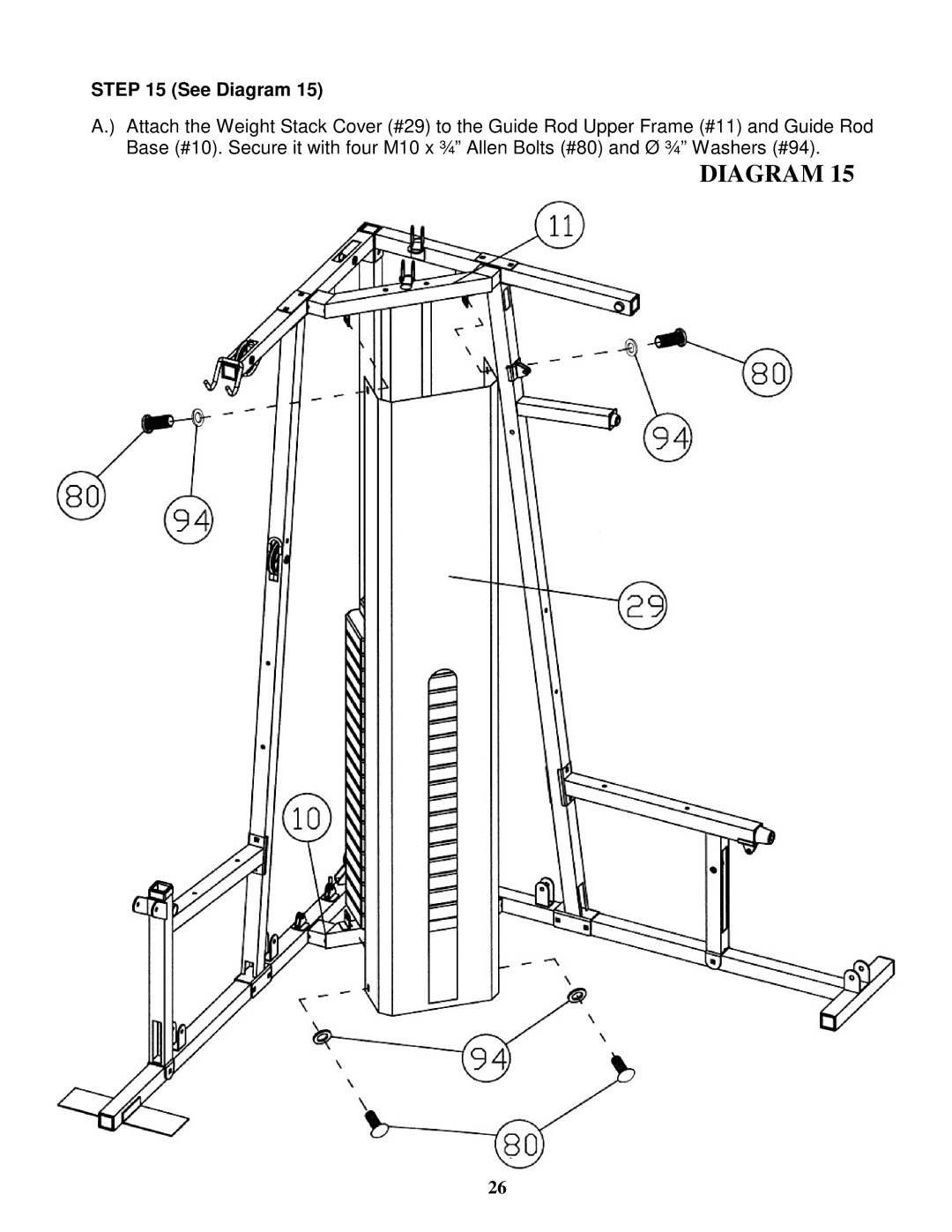 Impex EVE-1500 manual Diagram 