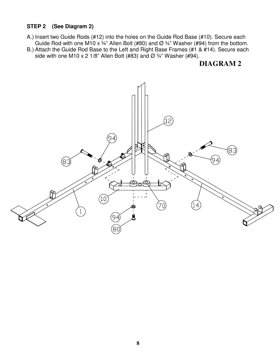 Impex EVE-1500 manual Diagram 