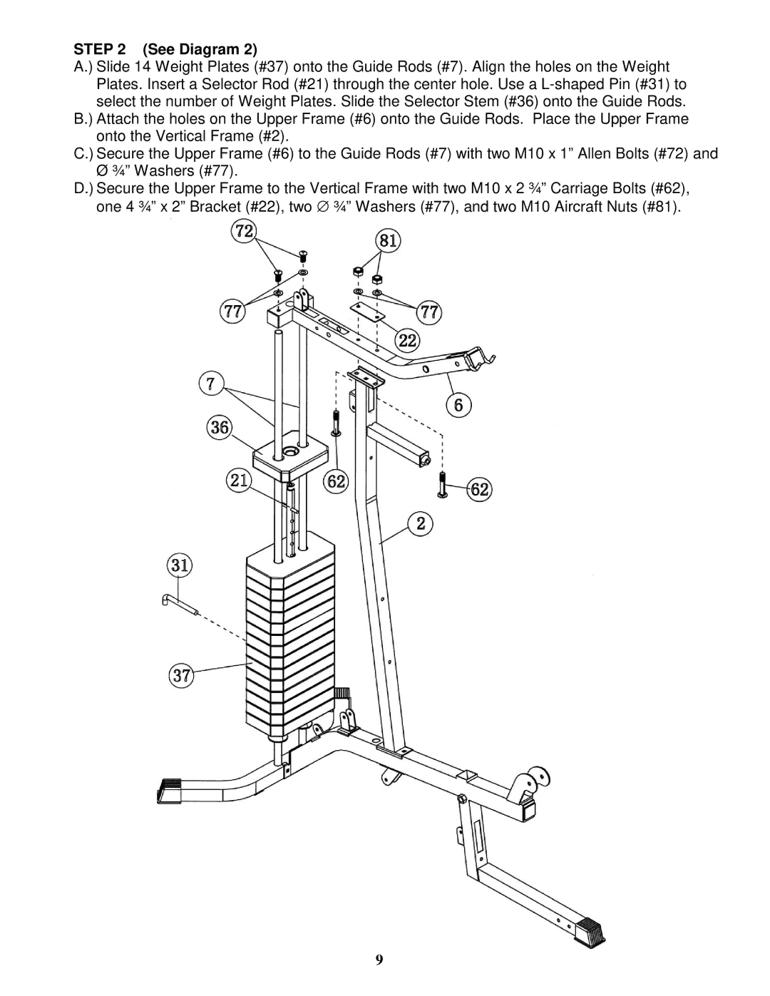 Impex EVE-900 manual See Diagram 