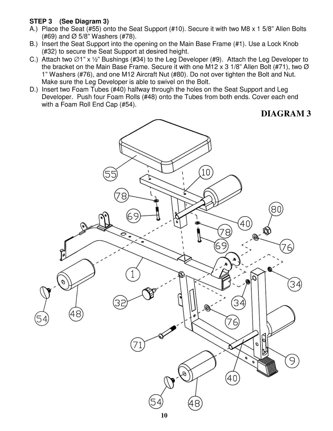 Impex EVE-900 manual Diagram 