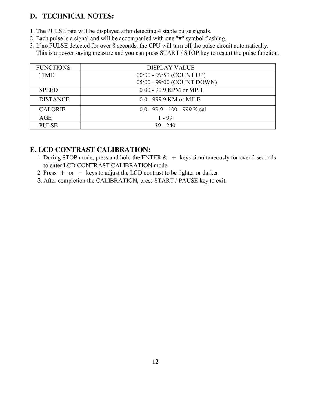 Impex GB-3006AP manual Technical Notes 