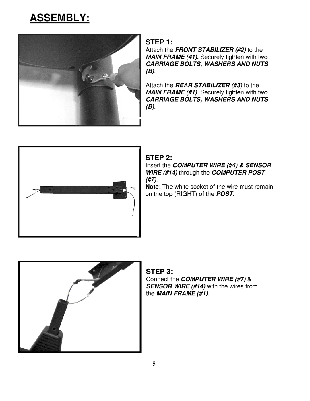 Impex GB-3006AP manual Assembly, Step 