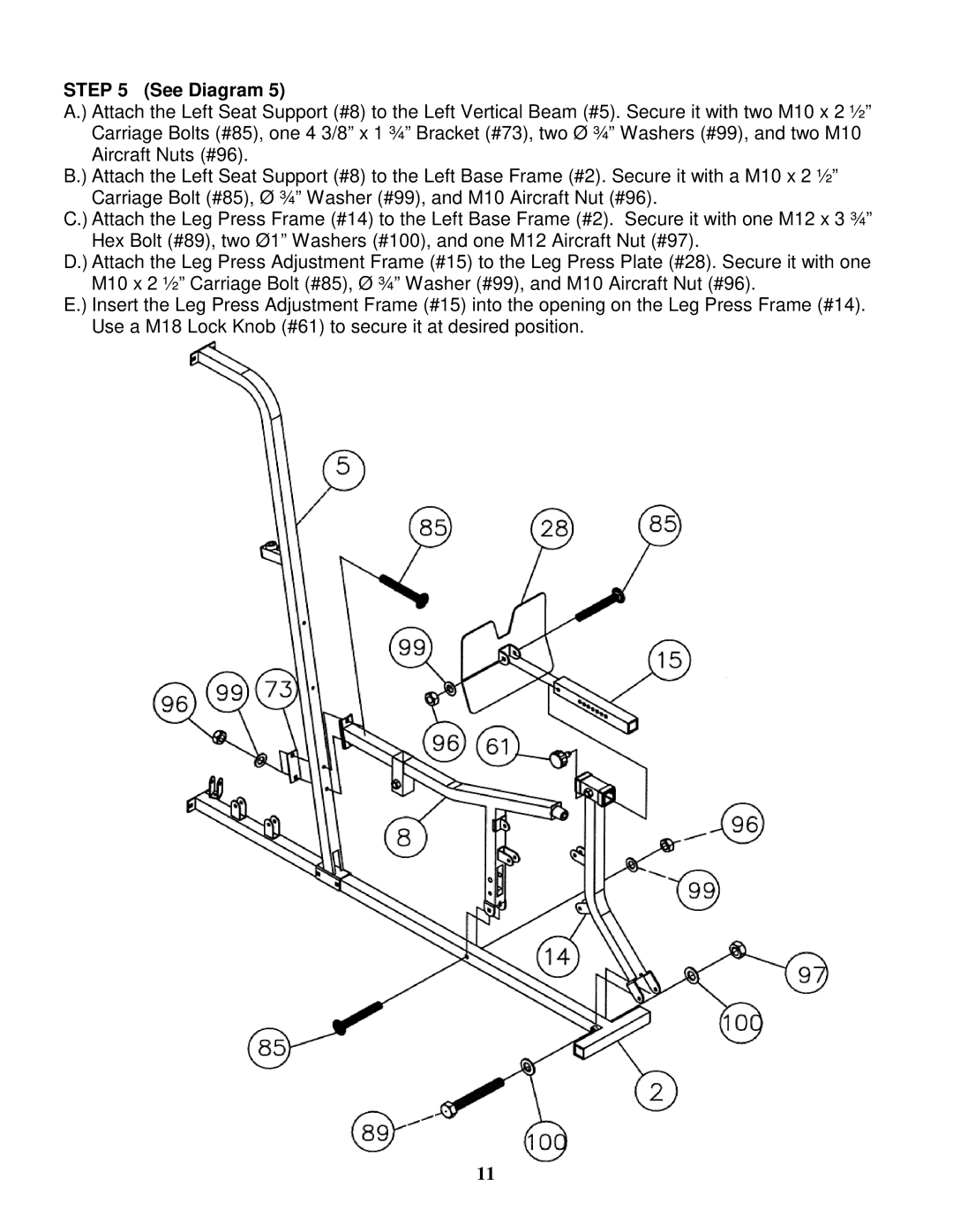 Impex GS 99 manual See Diagram 