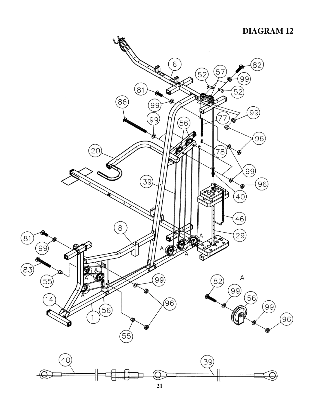 Impex GS 99 manual Diagram 