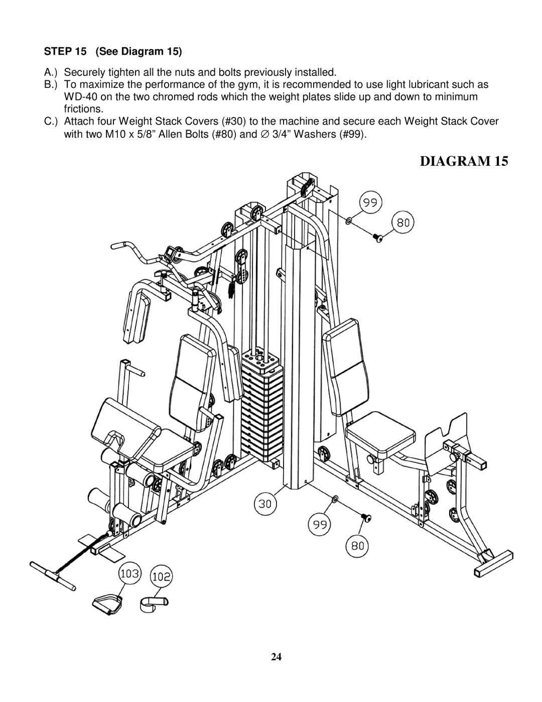 Impex GS 99 manual Diagram 