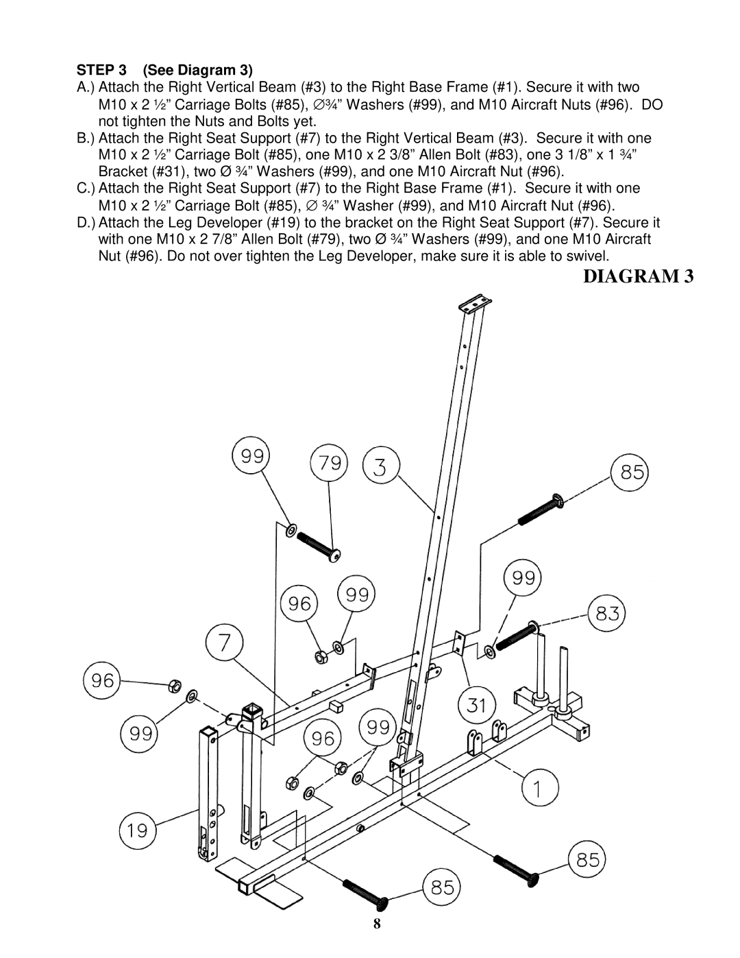 Impex GS 99 manual Diagram 