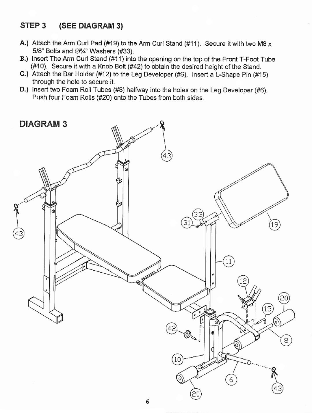 Impex CB 555, Home Gym, 196 manual 