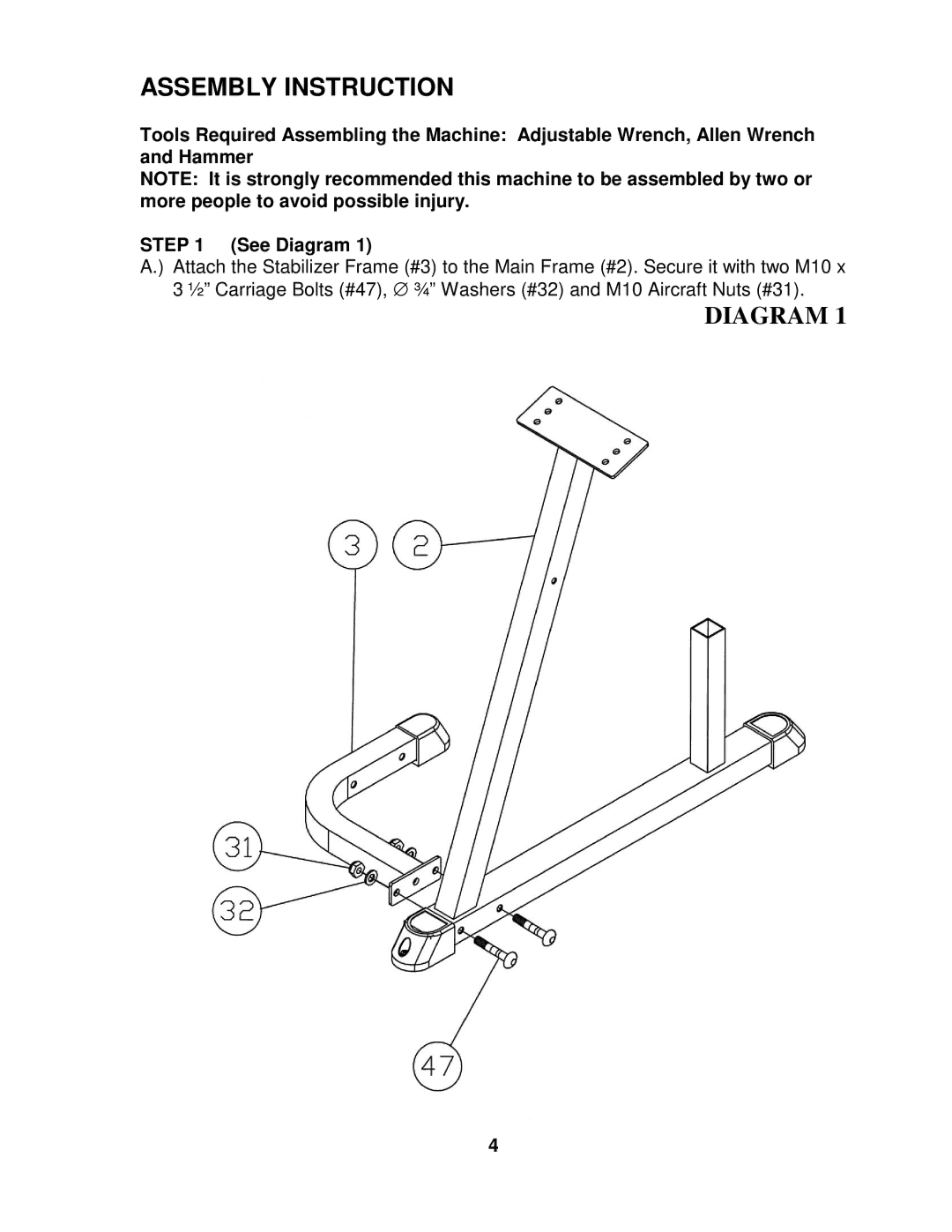 Impex IGS-05 manual Assembly Instruction 