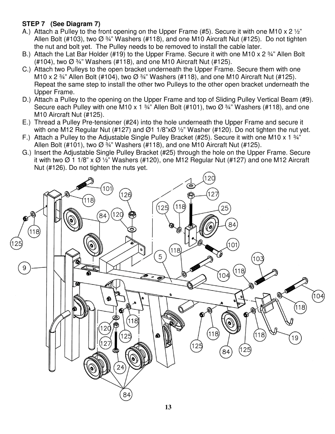 Impex IGS 16 manual See Diagram 