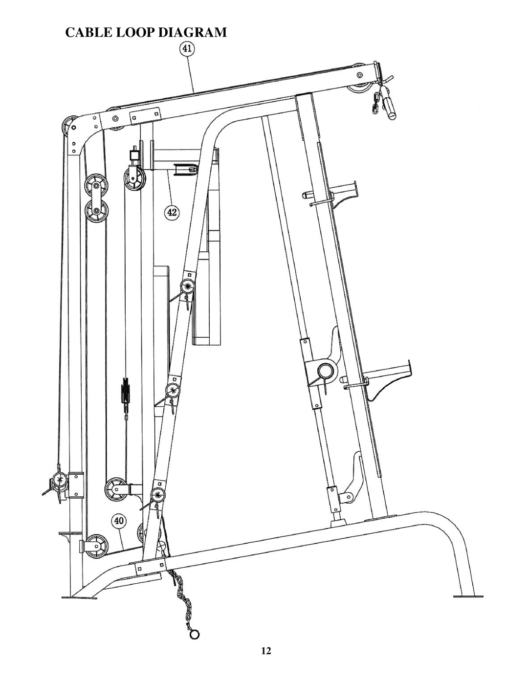 Impex IGS-4350 manual Cable Loop Diagram 