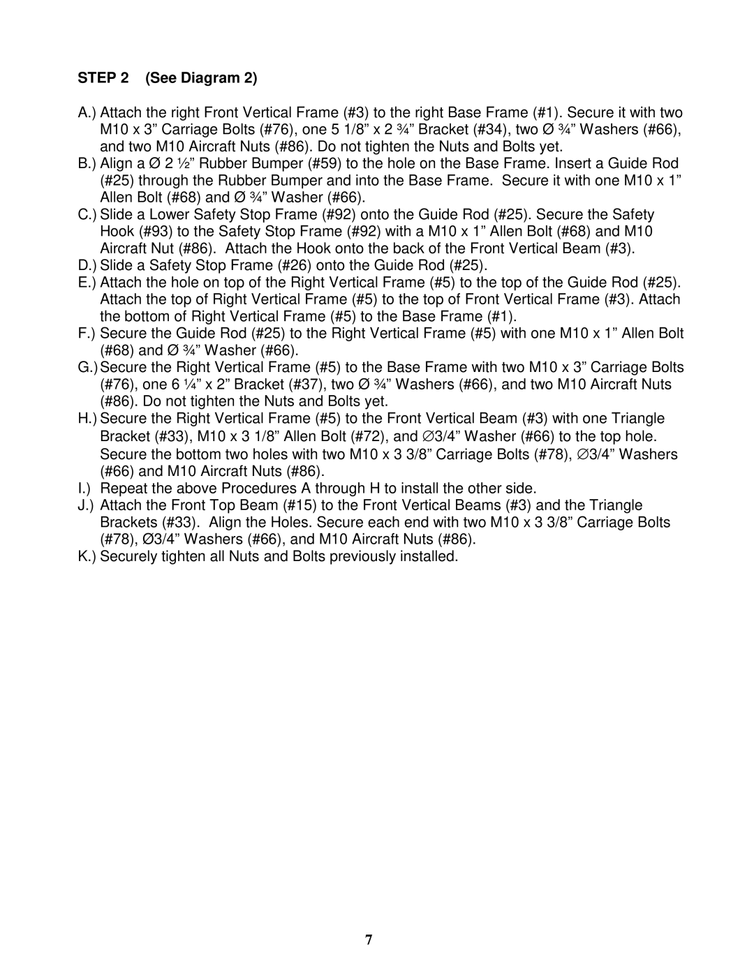 Impex IGS-4350 manual See Diagram 